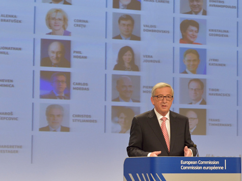 Die Juncker-Kommission steht; Bild: (c) European Commission
