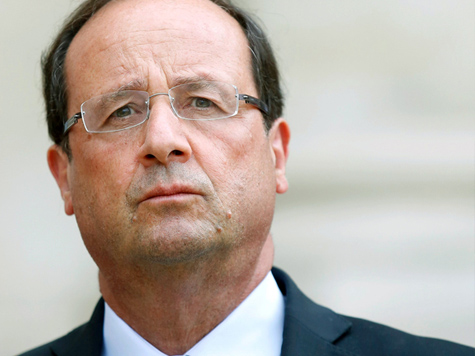 Frankreichs Präsident Francois Hollande; Bild: EPA/YOAN VALAT (c) dpa - Bildfunk