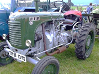Österreichs Entwicklungshilfe soll künftig Traktoren mit robuster 50er-Jahre-Technik produzieren. Hier der Steyr 80 mit 13, später 15 PS (1949-1964). Quelle: Wikipedia-Gemeinfrei-Chr. Späth
