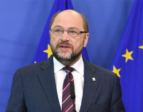 Martin Schulz und Donald Tusk: Die Ablösekanditaten. © European Union, 2016, Source: EC - Audiovisual Service, Photo: Etienne Ansotte