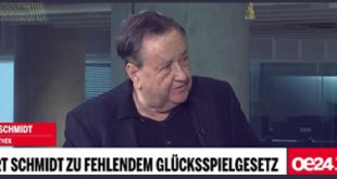 OE24 Interview mit Prof. Gert Schmidt zur Neuausschreibung der Glücksspiel-Lizenzen